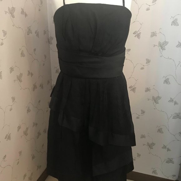 max and cleo Little Black Dress; straps removable - Size 10 - Picture 2 of 5